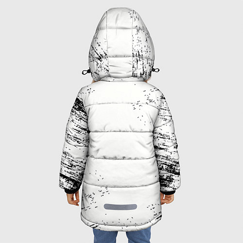 Зимняя куртка для девочки THE LAST OF US / 3D-Светло-серый – фото 4