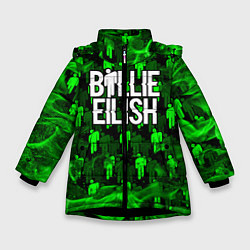 Куртка зимняя для девочки BILLIE EILISH, цвет: 3D-черный