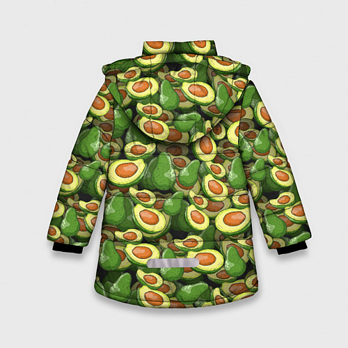 Зимняя куртка для девочки Avocado / 3D-Светло-серый – фото 2
