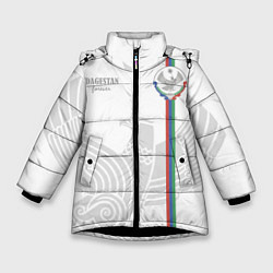 Куртка зимняя для девочки Дагестан цвета 3D-черный — фото 1