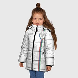 Куртка зимняя для девочки Дагестан, цвет: 3D-черный — фото 2