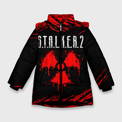 Куртка зимняя для девочки STALKER 2 СТАЛКЕР 2, цвет: 3D-черный