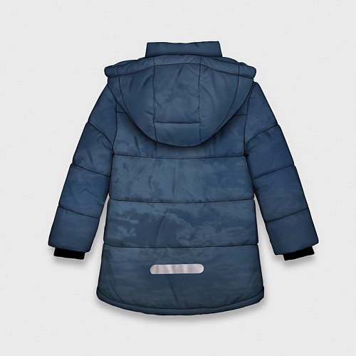Зимняя куртка для девочки 2610535 / 3D-Светло-серый – фото 2