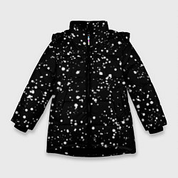 Куртка зимняя для девочки Seven, цвет: 3D-черный