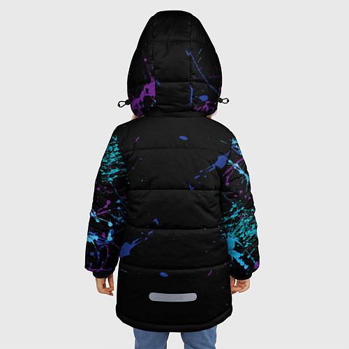 Зимняя куртка для девочки MARSHMELLO / 3D-Светло-серый – фото 4