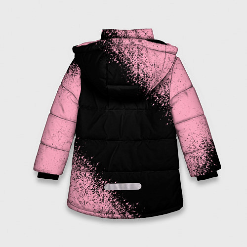 Зимняя куртка для девочки Авокадо / 3D-Красный – фото 2