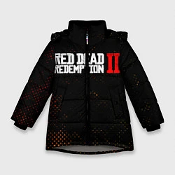 Куртка зимняя для девочки RED DEAD REDEMPTION 2, цвет: 3D-светло-серый