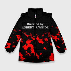 Куртка зимняя для девочки Directed by ROBERT B WEIDE, цвет: 3D-черный