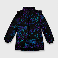 Куртка зимняя для девочки WARFRAME ВАРФРЕЙМ, цвет: 3D-черный