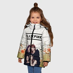 Куртка зимняя для девочки BlackPink, цвет: 3D-черный — фото 2