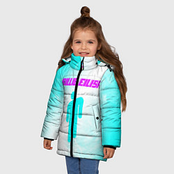 Куртка зимняя для девочки BILLIE EILISH БИЛЛИ АЙЛИШ, цвет: 3D-черный — фото 2