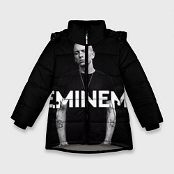 Куртка зимняя для девочки EMINEM, цвет: 3D-светло-серый