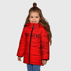 Куртка зимняя для девочки APEX LEGENDS АПЕКС ЛЕГЕНД, цвет: 3D-черный — фото 2