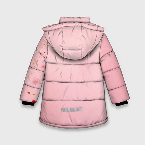 Зимняя куртка для девочки ROBERT PATTINSON / 3D-Красный – фото 2