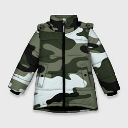 Зимняя куртка для девочки Camouflage 2
