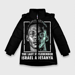 Куртка зимняя для девочки Исраэль Адесанья, цвет: 3D-черный