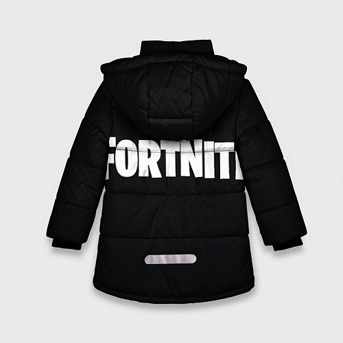 Зимняя куртка для девочки FORTNITE / 3D-Светло-серый – фото 2