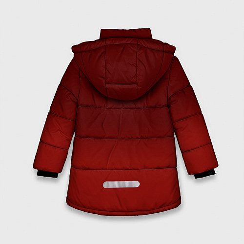 Зимняя куртка для девочки Атака на титанов / 3D-Светло-серый – фото 2