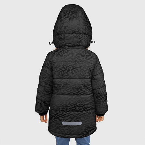 Зимняя куртка для девочки MANCHESTER UNITED 2021 - AWAY / 3D-Светло-серый – фото 4