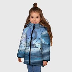 Куртка зимняя для девочки Destiny 2: Beyond Light, цвет: 3D-черный — фото 2