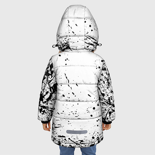 Зимняя куртка для девочки 100% Z / 3D-Светло-серый – фото 4