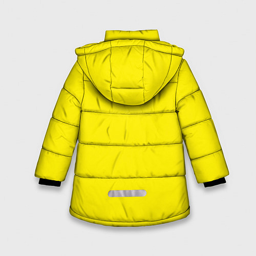 Зимняя куртка для девочки Among Us / 3D-Красный – фото 2