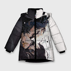 Куртка зимняя для девочки Black Asta, цвет: 3D-черный