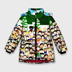 Зимняя куртка для девочки Южный Парк South Park