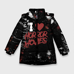 Зимняя куртка для девочки Любовь к хоррорам