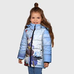Куртка зимняя для девочки GENSHIN IMPACT, ГАНЬ ЮЙ, цвет: 3D-черный — фото 2