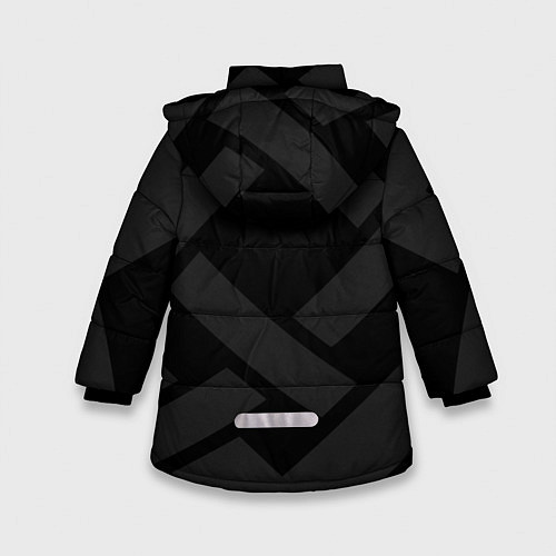 Зимняя куртка для девочки ВИКИНГИ VIKINGS V / 3D-Светло-серый – фото 2