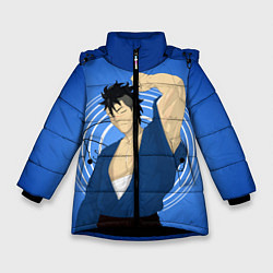 Куртка зимняя для девочки Food wars Shokugeki no Soma, цвет: 3D-черный