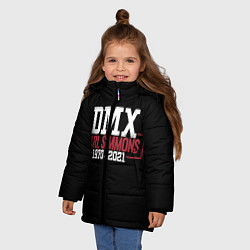 Куртка зимняя для девочки Earl Simmons 1970-2021 DMX, цвет: 3D-черный — фото 2