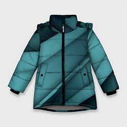 Куртка зимняя для девочки VUAL, цвет: 3D-светло-серый