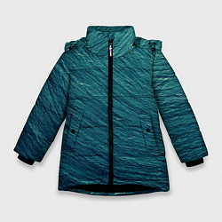 Куртка зимняя для девочки Endless Sea, цвет: 3D-черный