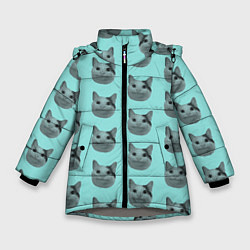 Куртка зимняя для девочки ШТОШ, цвет: 3D-светло-серый
