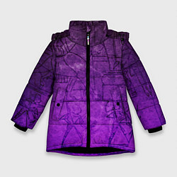 Куртка зимняя для девочки Египет 3D, цвет: 3D-черный