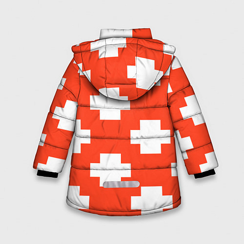 Зимняя куртка для девочки Toca Life: Live / 3D-Красный – фото 2