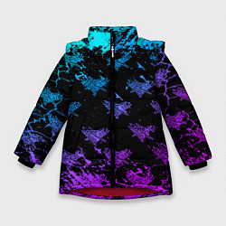 Куртка зимняя для девочки Velial Squad neon, цвет: 3D-красный