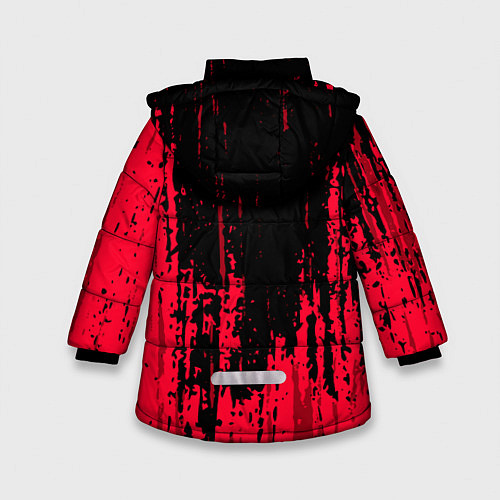 Зимняя куртка для девочки Bayern Munchen: Бавария / 3D-Красный – фото 2