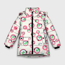 Зимняя куртка для девочки Такаси Мураками, Jellyfish Eyes