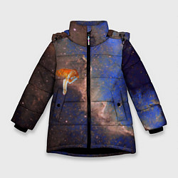 Зимняя куртка для девочки Cosmic animal