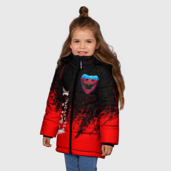 Куртка зимняя для девочки Хагги Вагги - Playtime, цвет: 3D-светло-серый — фото 2