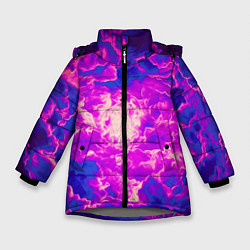 Куртка зимняя для девочки ВЕЧНЫЙ РАЙ, цвет: 3D-светло-серый