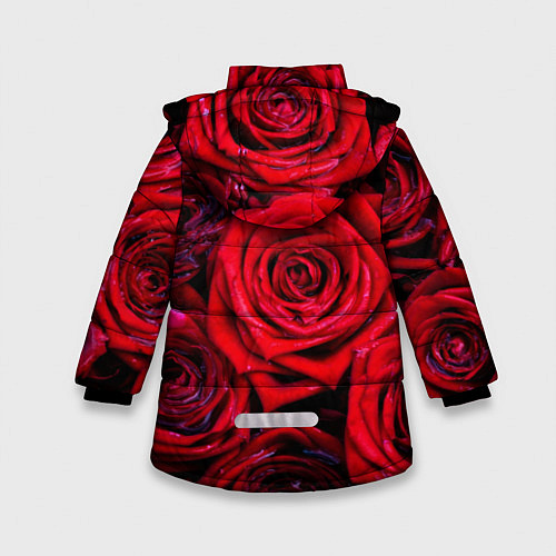 Зимняя куртка для девочки Вечернее вдохновение Любви / 3D-Светло-серый – фото 2