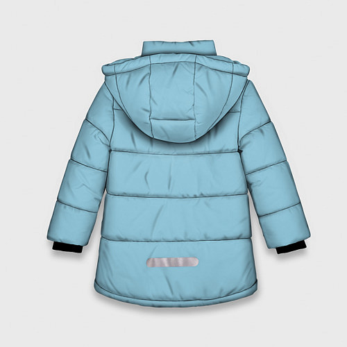 Зимняя куртка для девочки Рэйз и Вайпер / 3D-Красный – фото 2