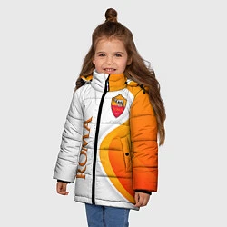 Куртка зимняя для девочки Рома, цвет: 3D-черный — фото 2
