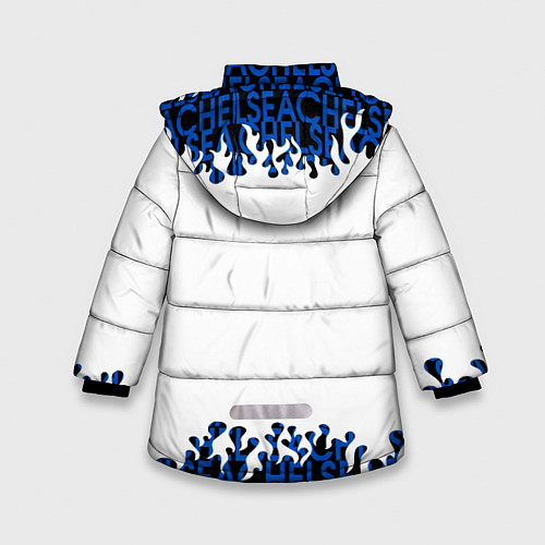 Зимняя куртка для девочки Chelsea челси спорт / 3D-Красный – фото 2