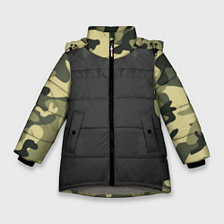 Куртка зимняя для девочки Бронижелет, цвет: 3D-светло-серый