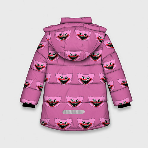 Зимняя куртка для девочки Киси Миси спасла нас / 3D-Красный – фото 2